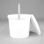 Transparent Food Container Bucket With Custom Logo Multi Purpose Storage