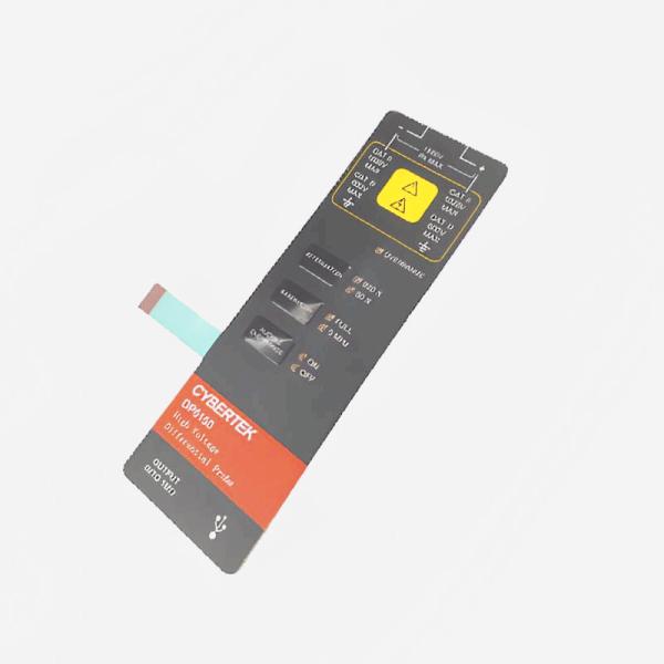 Cheap Customizable PET Tactile Membrane Keyboard Glossy Surface for sale