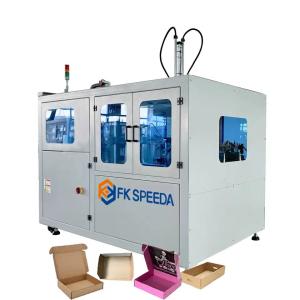 China Packaging FKT-10 Folding Box Machines Automatic Box Case Carton Erecting Packing Machine on sale