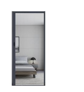 China 18X18 Plisse Insect Screen , Black Fiberglass Window Mesh Modern on sale