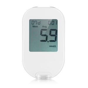 China OEM Quick Check Digital Blood Glucose Monitor , Portable Glucometer Test Blood Sugar on sale