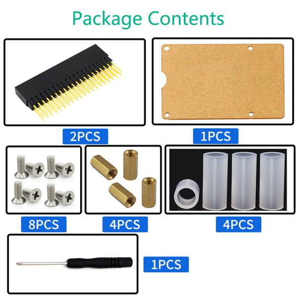 Cheap 2x20-Pin(40Pin) Extra Tall Female Stacking Header For Raspberry Pi A+ Pi Model B+ Pi 2 ,3 4B With Acrylic Base for sale