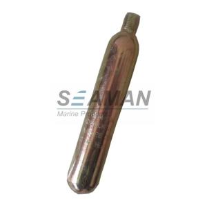 16g / 24g / 33g / 60g Co2 Cylinder Co2 Cartriage For Inflatable Life Jacket With 1/2 Thread