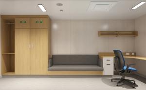 China 3 2 1 Bedroom Prefab Custom Modular Cabins Unit Portable on sale