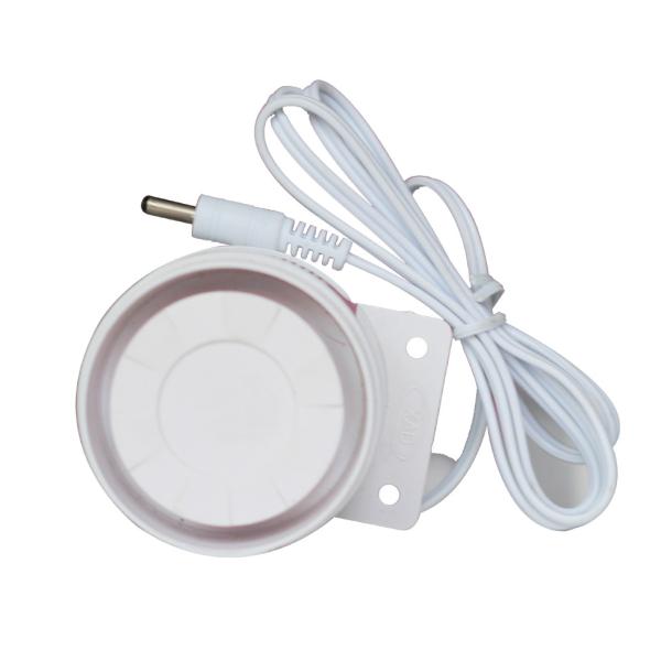 Cheap White 200dB Speaker GSM Security System Wired Alarm Siren for sale
