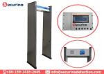 15W Walk Through Security Detector 6 zone FCC DSP With 4.3in LCD Screen