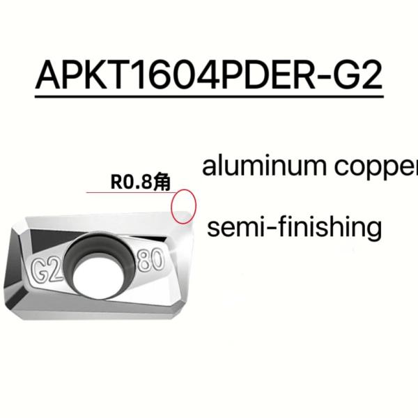 Cheap Apkt1604pder-G2 Cnc Carbide Inserts Lathe Turning Tools Carbide Turning Tools for sale