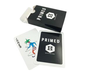 CMYK PMS Debossing Paper Playing Cards , 350g Custom Game Card Printing