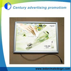 China Ultra thin 15mm silver aluminum advertising poster frame on sale