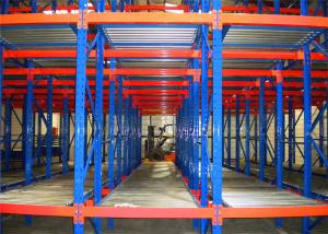China Warehouse Gravity Flow Pallet Racks Fed Rack System Steel Heavy Duty Racking on sale