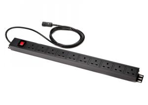 China Universal Sockets Basic PDU Power Distribution Unit Rack Mount Power Strip on sale