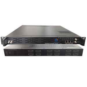 Best AV To RF Converter 24 CVBS To QAM DVB-C SD Encoder Modulator With Multiplexer And Scrambler wholesale