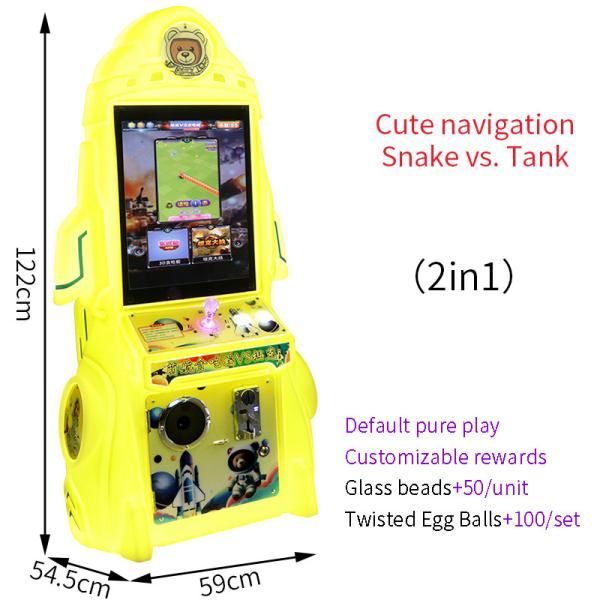 Cheap Arcade Game Retro Style Endless Fun Snake Vs Tank Battle Addictive Gameplay Retro Graphics Endless Challenges for sale