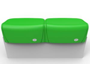 Permanent Fixed Stadium Seating Bench Simple Mounted For Multi - Purpose Facilities