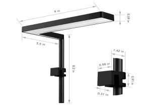 China Bluetooth Remote Control 7000K 1300lm LED Aquarium Light Bar on sale