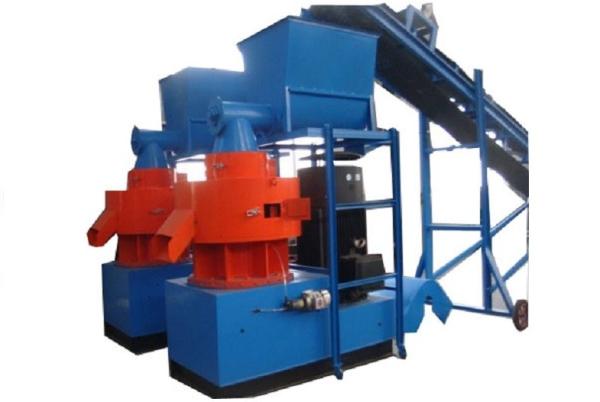 Cheap Automatic Lubricating Vertical Wood Pellet Making Machine For Peanut Shell , Coconut Shell for sale