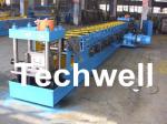 Best 0 - 10 m/min Forming Speed Metal Door Frame Roll Forming Machine With 18 Forming Rollers wholesale