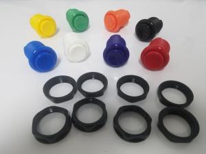 Best 28mm drilling hole Arcade concave Push Button with built in switch wholesale