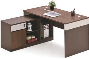 Modern 1.4M Compact Computer Table E1 Grade Panel For Office
