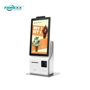 15.6inch Single Screen Self Service Kiosks POS Terminal with AI Camera