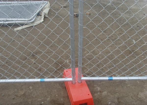 Cheap 50x50mm Standard Chain Link Temporary Fence / Diamond Chain Link Fencing for sale