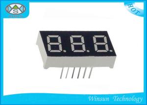 Best Elevator Three Digit 7 Segment Display , Orange / Green 0.3 Inch Led Digital Clock Display wholesale