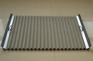 China Corrugated Shale Shaker Screen In The 500/2000 Shale Shakers on sale