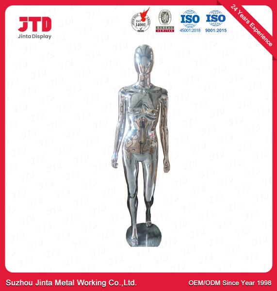 Cheap Male And Female Whole Body Mannequins Chrome Plated for sale