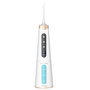 White Luxury Water Flosser with Room Temperature and LED Light