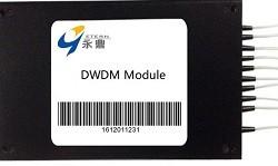 Cheap 100GHz Spacing Customer Specified Channel DWDM Module Multiplexer / Demultiplexer for sale