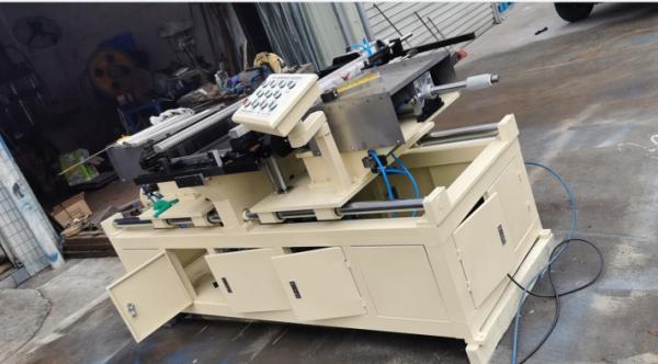 Cheap 0.5kw Core Builder Machine Single Phase Semi Automatic Radiator Assembly Machine With Two Rows Tube for sale