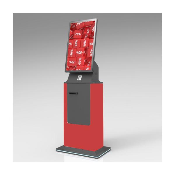 Cheap 19 Inch Self Payment Kiosk Automatic Card Reader Self Service Terminal for sale