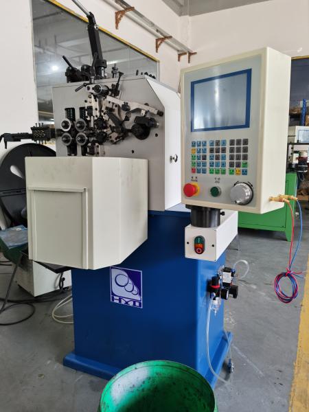 Cheap Two Axes CNC Spring Manufacturing Coiling Ring Machine From Factory for sale