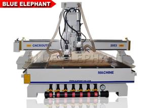 China Vacuum Pump ATC CNC Router Electronics Cast Steel Gantry Moving Type on sale