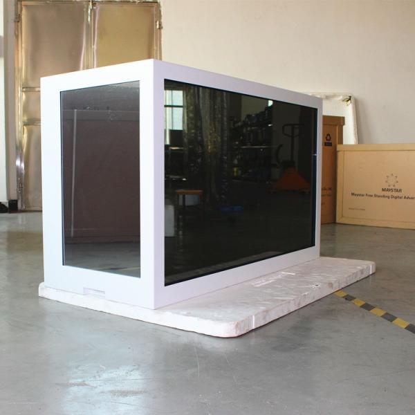 Cheap Plug And Play Transparent Touch Screen Display , Transparent Digital Screen for sale
