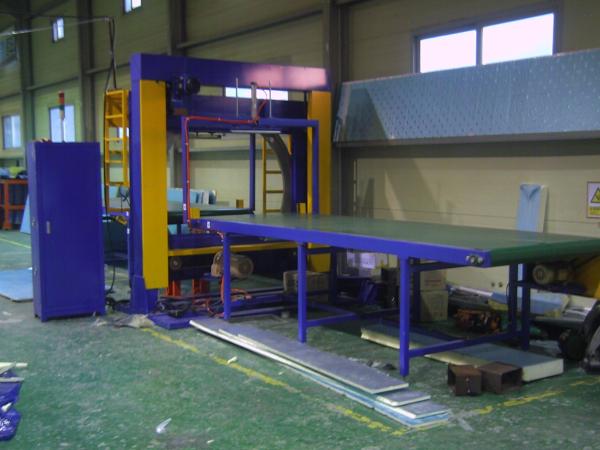 Cheap GG800 70r/Min Rotating Speed Pipe Stretch Wrapping Efficiency 1000mm Horizontal Machine for sale