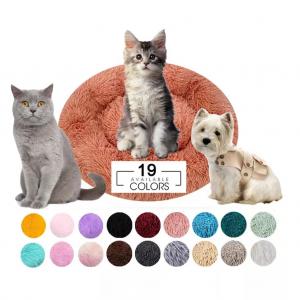 Best Hot Selling Wholesale 50*55*4cm Washable Winter Warm And Furry Pet Bed With Memory Foam For Small Animal Pets Dog Cat wholesale
