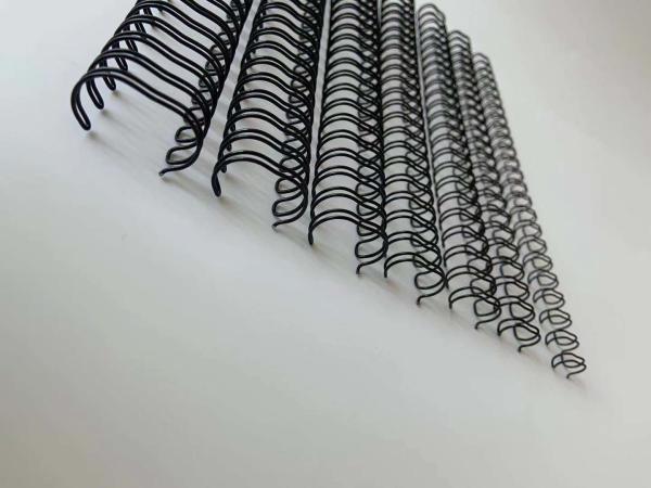 Cheap SGS 3:1 Pitch Notebook Double Loop Spiral Binding Coil for sale