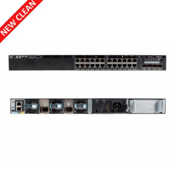 Cheap 24 Port Poe Cisco Catalyst 3650 Switch 2x10G IP Base WS-C3650-24TD-S NIB Condition for sale