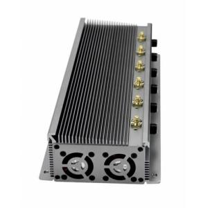GPS WiFi VHF UHF Radio Frequency Jammer High Power 6 Antennas , 15 Watt Out Put