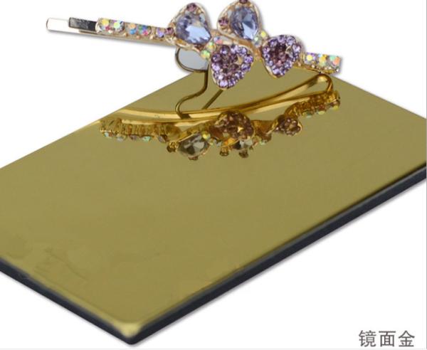 Cheap 3050mm Length and 2000mm Width Mirror Aluminum Composite Panel for sale