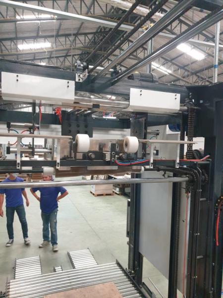 Cheap Laminator Inlined Pile Stacker 1650mm*1650mm Automatic Stacking Machine for sale