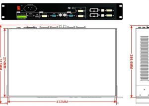 Best High - Definition Display Wall Controller , 2x2 Video Wall Processor A8 Card wholesale