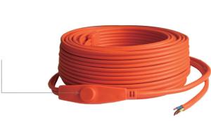 China Twin conductor pipe heat tracing cable with temperature protector, power range of 2M to 48M on sale