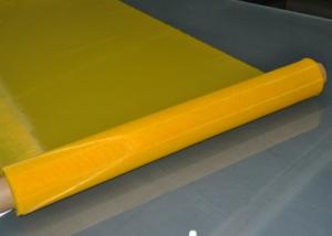 Low Elasticity 43T Polyester Screen Printing Mesh For Textile Printing , 65 Inch