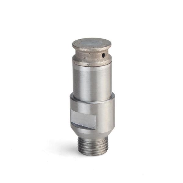 Cheap Threaded Head CNC Glass Drill Bits Pencil Edge / Grinding Edge for sale