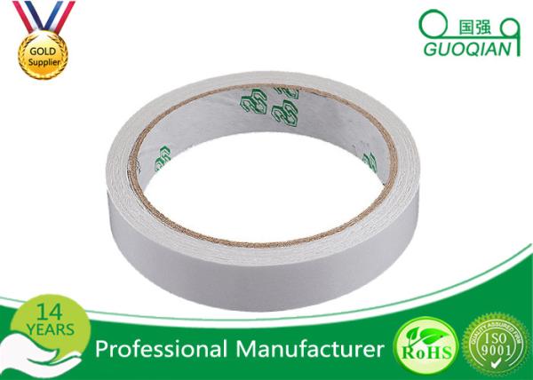 Cheap Extra Strong White Double Side Tape 50M Length With Pressure Sensitive Tape for sale