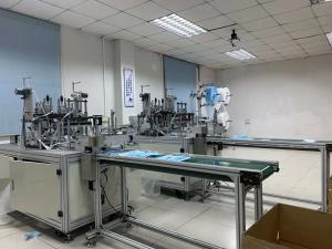 Best Fast Ear Loop Disposable Face Mask Making Machine Computer Program Control wholesale