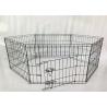 Metal Pet Exercise Fence Dog Cage Pet Playpen With 16 Panels or 8 Panels for sale