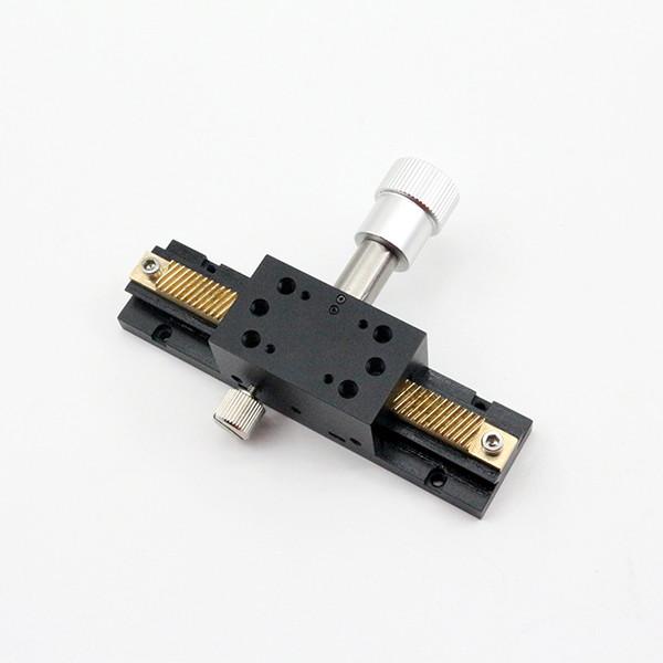 Cheap Micrometer Feed XY Motion Stage Dovetail Trough Manual Displacement for sale